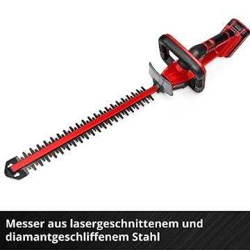 Einhell Akku-Heckenschere GC-CH 18/50 Li Solo Power X-Change (Li-Ion, 18V, Metallgetriebe, Alu-Messerabdeckung, inkl. Köcher, ohne Akku und ohne Ladegerät) - 8