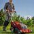 Einhell Akku-Rasenmäher GP-CM 36/450 Kit Power X-Change (36 V, 38 cm Schnittbreite, 450 m², Brushless, Mulchfunktion, 45 L Fangsack, inkl. 2 x 4,0 Ah Akkus + Twincharger) - 4