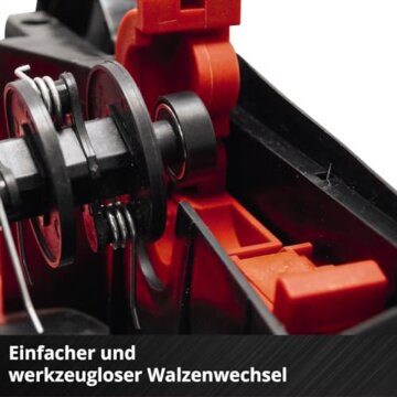 Einhell Akku-Vertikutierer-Lüfter GE-SA 36/35 Li-Solo Power X-Change (Li-Ion, 36 V, bürstenloser Motor, 35cm Messerwalze, 28L Fangsack, einstellbare Arbeitstiefe, ohne Akku & Ladegerät) - 11