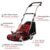 Einhell Akku-Vertikutierer-Lüfter GE-SA 36/35 Li-Solo Power X-Change (Li-Ion, 36 V, bürstenloser Motor, 35cm Messerwalze, 28L Fangsack, einstellbare Arbeitstiefe, ohne Akku & Ladegerät) - 3