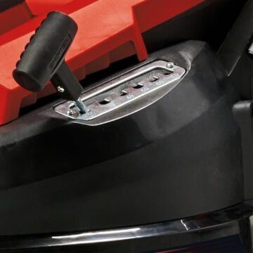 Einhell Elektro-Rasenmäher GC-EM 1800/43 (1.800 W, 43 cm Schnittbreite, bis 800 m², 50 L Fangkorb, zentrale Schnitthöhenverstellung mit 20-65 mm Schnitthöhe) - 3