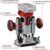 Einhell Professional Akku-Oberfräsen-Kantenfräsen-Set TP-RO 18 Set Li BL-Solo Power X-Change (18 V, Brushless, Frästiefen-Feineinstellung, inkl Zubehör+Tasche, ohne Akku) - 3