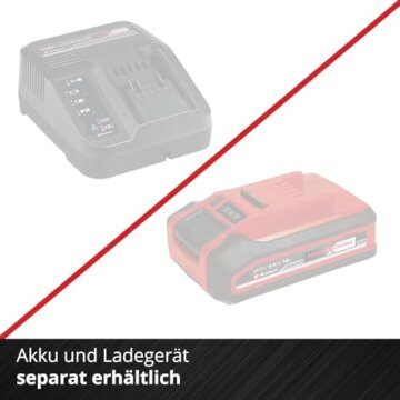 Einhell Professional Akku-Oberfräsen-Kantenfräsen-Set TP-RO 18 Set Li BL-Solo Power X-Change (18 V, Brushless, Frästiefen-Feineinstellung, inkl Zubehör+Tasche, ohne Akku) - 5
