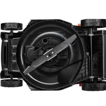 FUXTEC Akku Rasenmäher 40V (2x20V) E2RM43- Schnittbreite 43cm, Variable Schnitthöhe, Elektrorasenmäher, Kabellos (Li-Ion Akku & Ladegerät inklusive) - 9