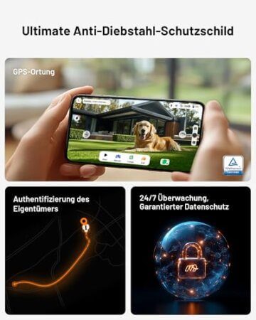 MAMMOTION YUKA 1000 Mähroboter, kabelloses UltraSense AI Vision-bis 1000 m² 45% Steigung, automatische Kartierung, Schnitthöhe 20-90mm, Schnittbreite 320mm - 8
