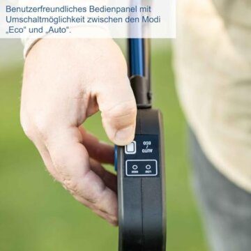 Scheppach Akku-Rasenmäher BC-MP430-X 20V Brushless Akkumäher | 43cm Schnittbreite | für 600-700 m2 | Schnitthöhenverstellung von 25–75mm | 50L Korb | 20V-IXES-Serie | mit 2x 4Ah Akku & Doppelladegerät - 6