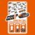 WORX WG737E Nitro Akku-Rasenmäher 40V(2x20V) - leistungsstarke bürstenloser Motor - 37cm Schnittbreite - 6 Schnitthöhenstufe (20-70mm) - 40L Grasfangsack - inkl. 2x4Ah Akkus & Dual-Ladengerät - 7