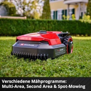 Einhell Mähroboter FREELEXO 500 Power X-Change (18 V, App-Steuerung, IPX5, Over-The-Air Updates via Wi-Fi, inkl. Installationsequipment für 500 m² + 2,5 Ah Plus Akku) - 7