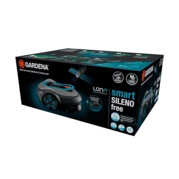 Gardena smart SILENO Free Set 1200 m² kabelloser Mähroboter: LONA Intelligence, Trim-to-Edge, ohne Begrenzungskabel, leiser Betrieb, intelligenter Mäher, App Steuerung (19923-20) - 4