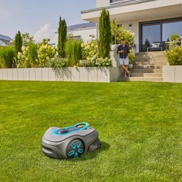Gardena smart SILENO Free Set 600 m² kabelloser Mähroboter: LONA Intelligence, Trim-to-Edge, ohne Begrenzungskabel, leiser Betrieb, intelligenter Mäher, App Steuerung (19921-20) - 6