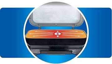 Campingaz Gasgrill Attitude2go CV, raucharmer Tischgrill, tragbarer Balkon-, Camping-Grill, mit Deckel, Thermometer und Gusseisen-Grillrost, Betrieb mit CV Gaskartuschen, Grau - 6