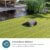 Philips Rasenmähroboter 3000 Serie - Cross-Mowing, GPS-Kartierung, Intelligentes Mähen, schnelleres Mähen, Hangtauglichkeit, Homerun-App, Regensensor-Technologie, Kalkstein Grau (RSL3000/10) - 4