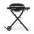 Weber Traveler Compact Gasgrill, 1 Brenner, 52 x 36cm Grillfläche, portabler Outdoor BBQ, mit Deckelthermometer, Stand mit Rädern einklappbar - Schwarz (1500526) - 2