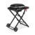 Weber Traveler Compact Gasgrill, 1 Brenner, 52 x 36cm Grillfläche, portabler Outdoor BBQ, mit Deckelthermometer, Stand mit Rädern einklappbar - Schwarz (1500526) - 3