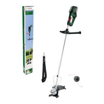 Bosch Akku-Freischneider AdvancedBrushCut 36V-23-750 (für anspruchsvolleres Freischneiden; 36-Volt-System; Schnittkreisdurchmesser: 33 cm (Faden), 23 cm (Messer);1 x Akku 2,0 Ah und Ladegerät - 1