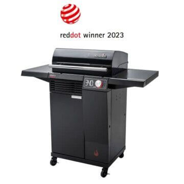 Char-Broil Elektrogrill SMART-E - E-Power 90-370°C, Präzise Temperaturkontrolle, Reinigungsfunktion, digitales Display - Ideal für draußen, Garten, Balkon - 2