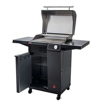 Char-Broil Elektrogrill SMART-E - E-Power 90-370°C, Präzise Temperaturkontrolle, Reinigungsfunktion, digitales Display - Ideal für draußen, Garten, Balkon - 4