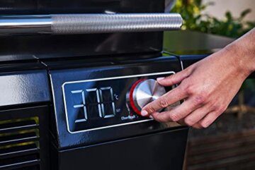 Char-Broil Elektrogrill SMART-E - E-Power 90-370°C, Präzise Temperaturkontrolle, Reinigungsfunktion, digitales Display - Ideal für draußen, Garten, Balkon - 5