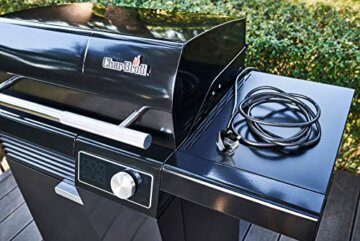 Char-Broil Elektrogrill SMART-E - E-Power 90-370°C, Präzise Temperaturkontrolle, Reinigungsfunktion, digitales Display - Ideal für draußen, Garten, Balkon - 8