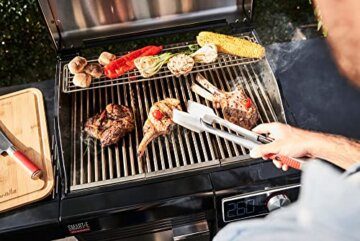 Char-Broil Elektrogrill SMART-E - E-Power 90-370°C, Präzise Temperaturkontrolle, Reinigungsfunktion, digitales Display - Ideal für draußen, Garten, Balkon - 9