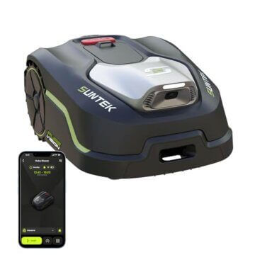SUNTEK Mähroboter ohne begrenzungskabel AI Vision-Kamera, Rasenmäher Roboter, Max 600 m², Genaue Hindernisvermeidung, IPX5-Wasserschutz, APP Bedienbar - 1