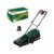 Bosch Akku-Rasenmäher ROTAK18V-32 (Schnittbreite: 32 cm, Schnitthöhe: 25-65 mm, 35 l Stoff-Grasfangkorb, Mulchstopfen, ohne Akku) - 1