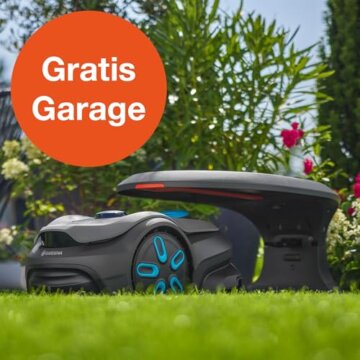 Gardena smart SILENO Sense 400 m² Mähroboter: Technologie ohne Begrenzungskabel, Mähen mit KI, Eingebaute Kamera (19941-20) - 2