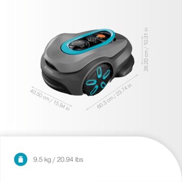 Gardena smart SILENO Sense 400 m² Mähroboter: Technologie ohne Begrenzungskabel, Mähen mit KI, Eingebaute Kamera (19941-20) - 7