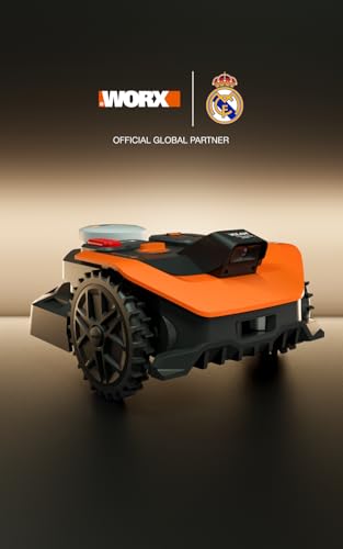WORX Landroid Vision Cloud WR303E 2WD Mähroboter ohne Begrenzungskabel für 300 m² (KI-Hinderniserkennung, VSLAM+ RTK Cloud Navigation, Auto-Mapping, App-Steuerung) - 2