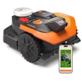 WORX Landroid Vision Cloud WR303E 2WD Mähroboter ohne Begrenzungskabel für 300 m² (KI-Hinderniserkennung, VSLAM+ RTK Cloud Navigation, Auto-Mapping, App-Steuerung) - 1