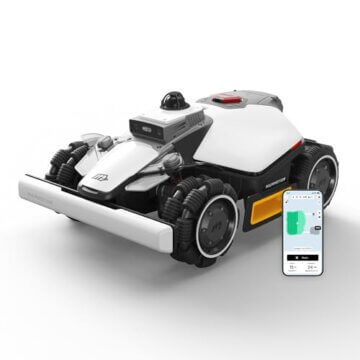 MAMMOTION LUBA mini 2 AWD 1500 Mähroboter ohne Begrenzungskabel, empf.1500 m², 360° LiDAR & Dual-Kamera KI, Doppelschneidscheiben, Auto Höhenanpassung, 80% Steigung, DropMow, Auto Mehrzonen Kartierung - 1